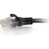 C2G 0,3m Cat6 Snagless UTP καλώδιο δικτύου, μαύρο 83404