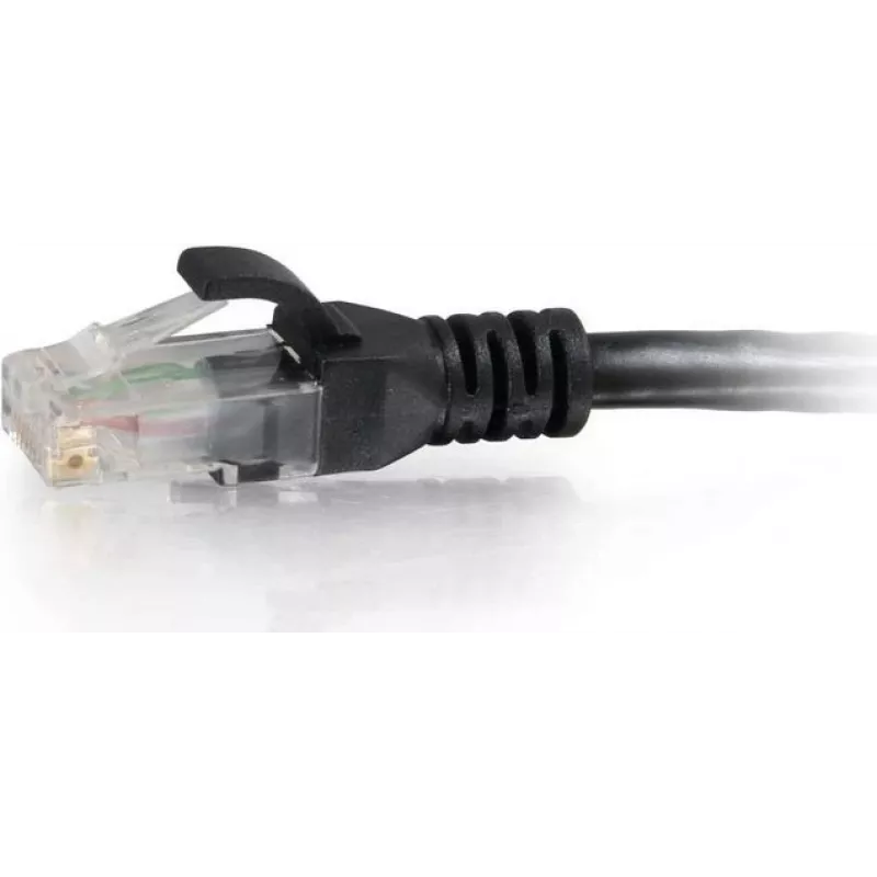 C2G 0,3m Cat6 Snagless UTP καλώδιο δικτύου, μαύρο 83404