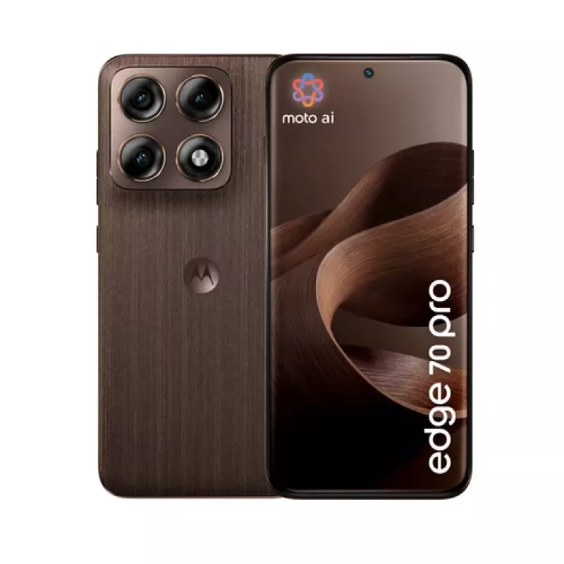 Motorola Moto Edge 70 Pro 8/256GB Pantone Chicory Coffee (ξύλο)