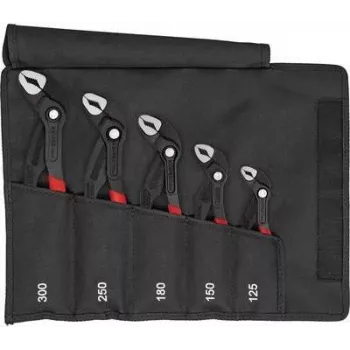 KNIPEX Cobra σετ υδραυλικών πένσων 5 τεμ. σε πτυσσόμενη θήκη 00 19 55 S5
