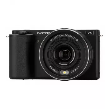 Easypix PowerPro VX6430 ψηφιακή φωτογραφική μηχανή με αναδιπλούμενη οθόνη - 64MP, 10x οπτικό zoom, 4K βίντεο, μαύρο 20205