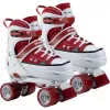 HUDORA πατίνια νούμερο 32-35 κόκκινα/λευκά στιλ sneaker quad skates