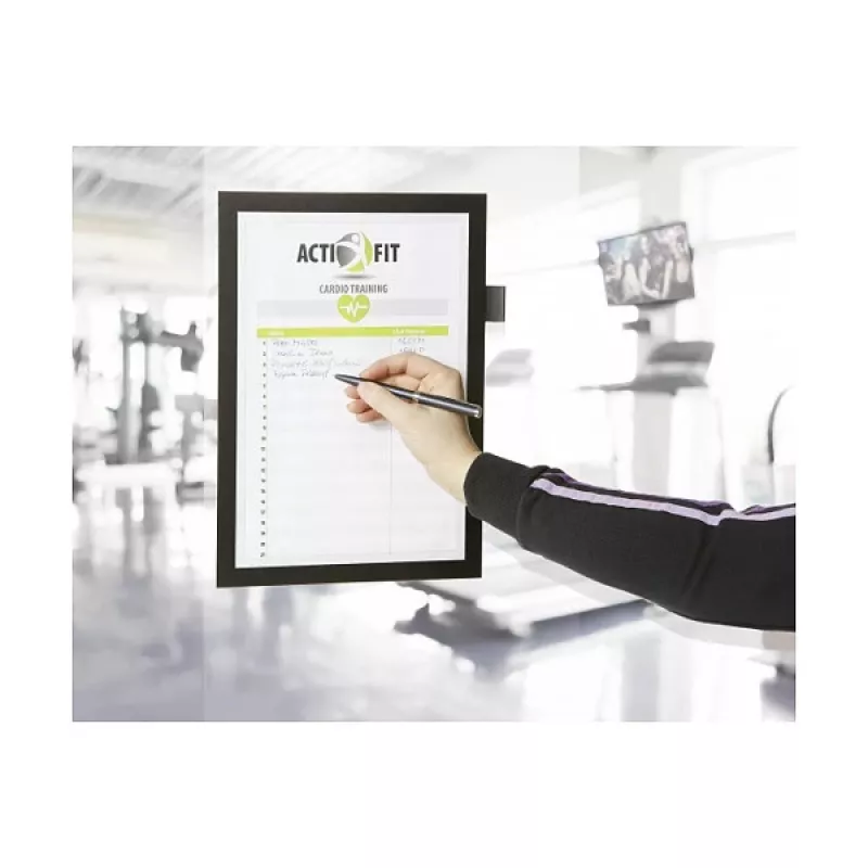 DURABLE DURAFRAME NOTE A4 μαγνητικό πλαίσιο πληροφοριών, μαύρο 499301