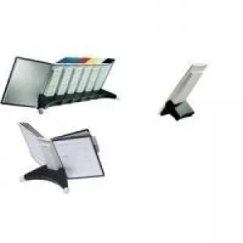DURABLE SHERPA TABLE 10 επιτραπέζιο σύστημα αναφοράς, 10 πάνελ A4, μαύρο 563222