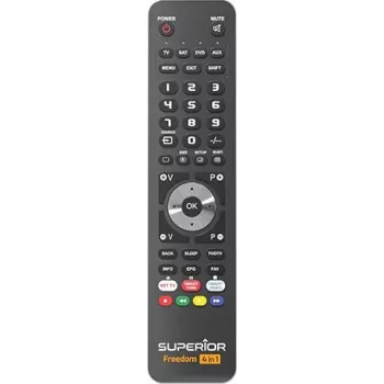 Superior Electronics Freedom Universal προγραμματιζόμενο τηλεχειριστήριο μαύρο SUPTUB003