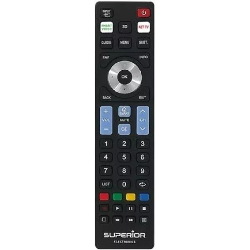 SUPERIOR ELECTRONICS SUPER Ready5 S Universal τηλεχειριστήριο – μαύρο SUPTRB019
