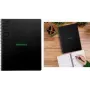 Rhodia Greenbook College σημειωματάριο A5+ καρό μαύρο 119924C