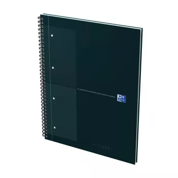 Oxford International Collegeblock σημειωματάριο, DIN A4+, καρό, Hardcover, σπιράλ βιβλιοδεσία, 80 φύλλα, συμβατό με SCRIBZEE 400191148
