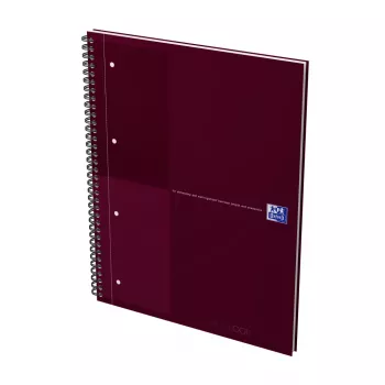 Oxford International Collegeblock σημειωματάριο, DIN A4+, γραμμωτό, Hardcover εξώφυλλο, σπιράλ βιβλιοδεσία, 80 φύλλα, 1 τεμ. 400194459