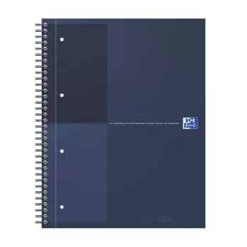 Oxford International Collegeblock σημειωματάριο, DIN A4+, γραμμωτό, Hardcover, σπιράλ βιβλιοδεσία, 80 φύλλα, 1 τεμ. (400194458)
