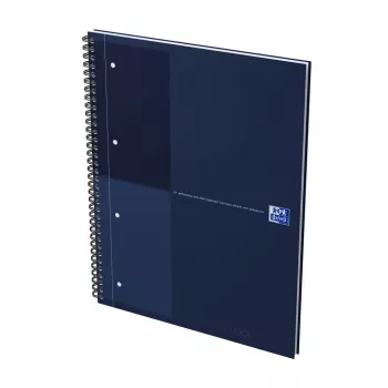 Oxford International Collegeblock σημειωματάριο, DIN A4+, γραμμωτό, Hardcover, σπιράλ βιβλιοδεσία, 80 φύλλα, 1 τεμ. (400194458)