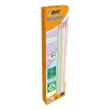 BIC Evolution PASTEL μολύβια γραφίτη HB 2 mm διάφορα παστέλ χρώματα συσκευασία 12 τεμ. 518307