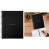 Rhodia Greenbook μπλοκ σχολικό A4+ με καρέ μαύρο 119922C