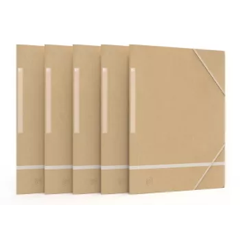 Oxford TOUAREG Φάκελος με λάστιχο A4+ μπεζ 450 g/m² TCF ανακυκλώσιμος (1 τεμ.) 400081545