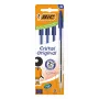 BIC Cristal Original Στυλό διαρκείας, μπλε, 0,32 mm, συσκευασία 4 τεμ. 516332