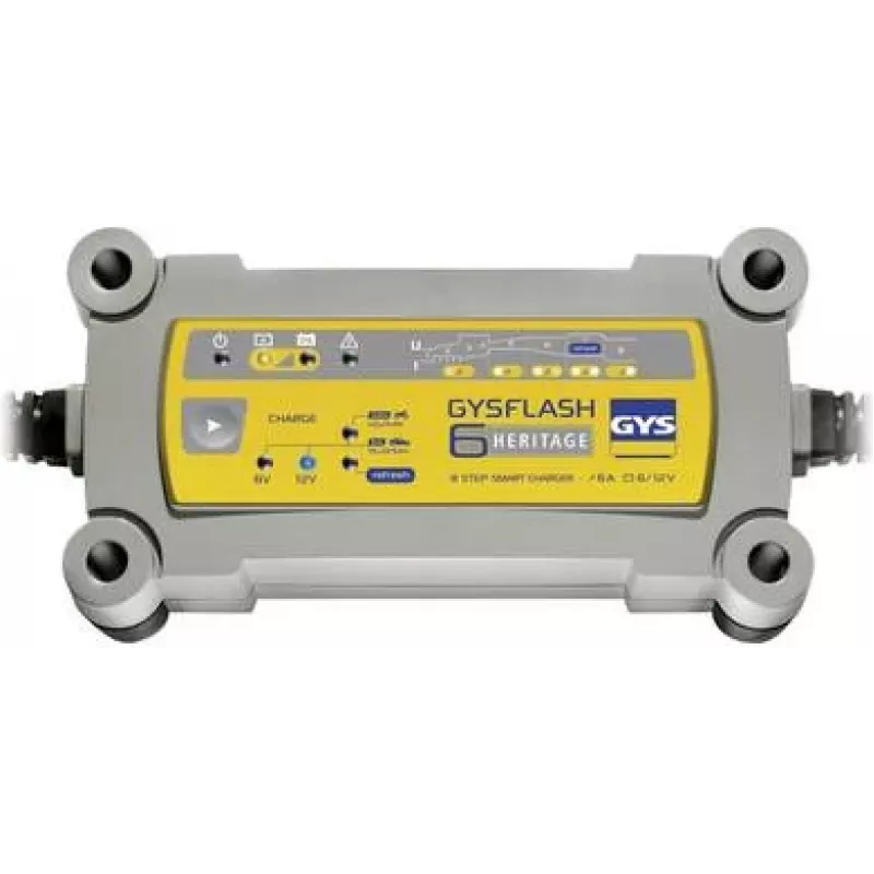 GYS Flash Heritage 6A 6V/12V αυτόματος φορτιστής μπαταρίας 029538