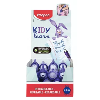 Maped KIDY Learn σβηστό στυλό μελάνης λαγός 0,7 mm μπλε, συσκευασία 12 τεμ. 229601