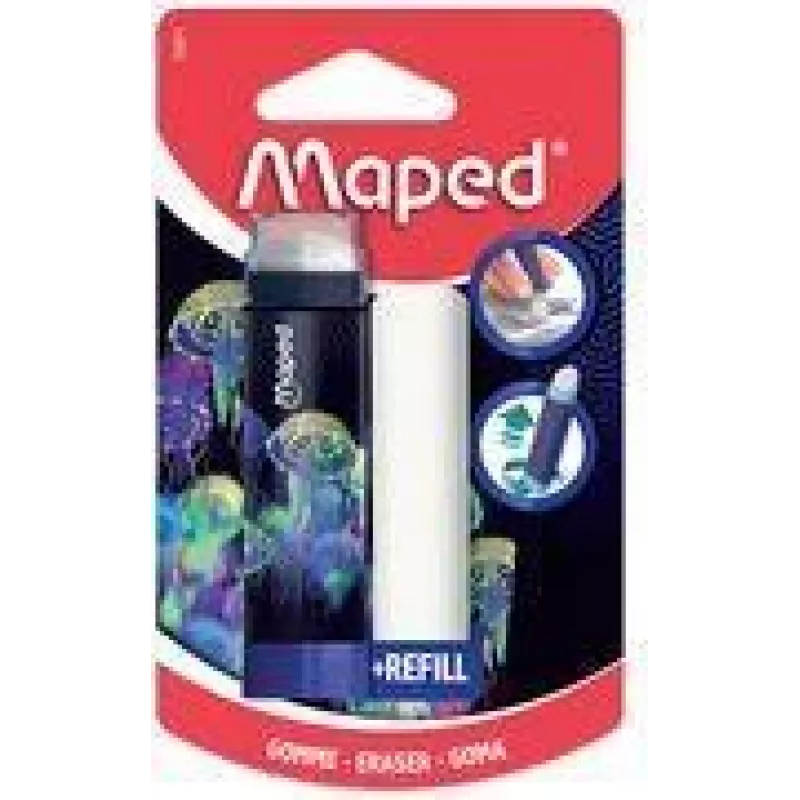 Maped Deepsea Paradise Γόμα με Ανταλλακτικό, Στυλ Κραγιόν, 1 τεμ. 152011