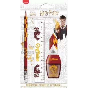 Maped Harry Potter Gryffindor Σετ Γραφής, 4 τεμ., Blisterpackung (981880)