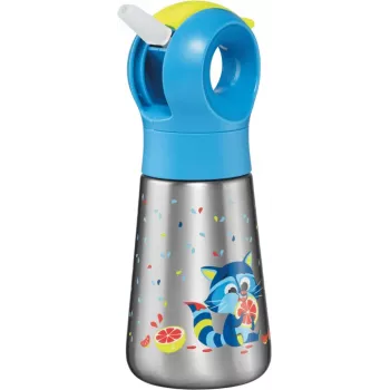 Maped PICNIK Θερμός Μπουκάλι Ρακούν, 350 ml Ανοξείδωτο Ατσάλι με Καλαμάκι 873001