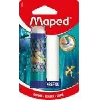 Maped DRAGON Twist-Out Πλαστική Γόμα με Ανταλλακτικό, Σχήμα Κραγιόν, Blisterpackung 152024