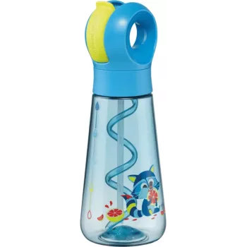 Maped PICNIK Raccoon Παγούρι 0,5 L Μπλε με Καλαμάκι 873101