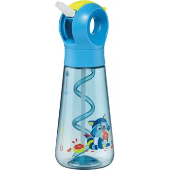 Maped PICNIK Raccoon Παγούρι 0,5 L Μπλε με Καλαμάκι 873101