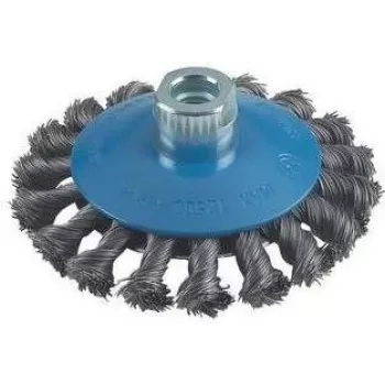 Bosch Κωνική Βούρτσα, δεμένο σύρμα, 100 mm, 0,5 mm, 12500 U/min, M14 2608622011
