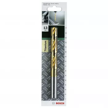Bosch HSS σπειροειδές τρυπάνι 6 mm επικαλυμμένο με TiN DIN 338 κυλινδρικό στέλεχος 2609255100