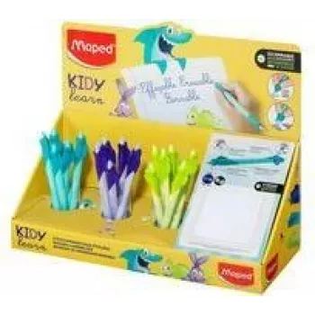 Maped KIDY Learn στυλό μελάνης σβηστό, 0,7 mm, display 18 τεμ. (229503)