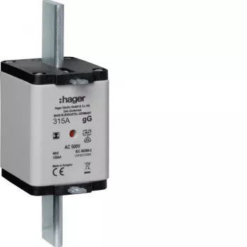 HAGER LNH2315MK Ασφάλεια NH 315A 500V gG μέγεθος NH2