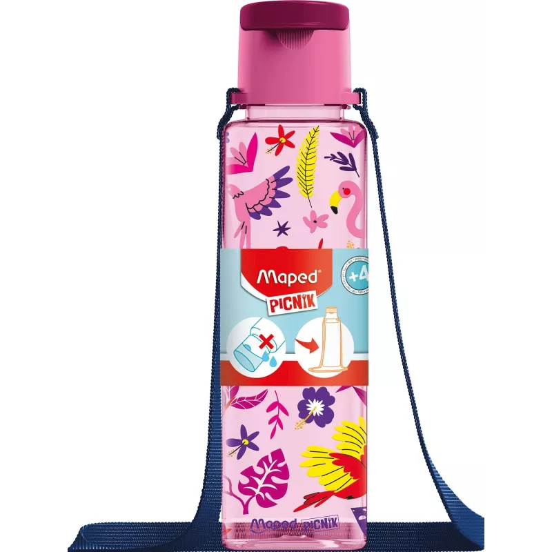 Maped PICNIK Access Birds Παγούρι 0,5 L ροζ 876702