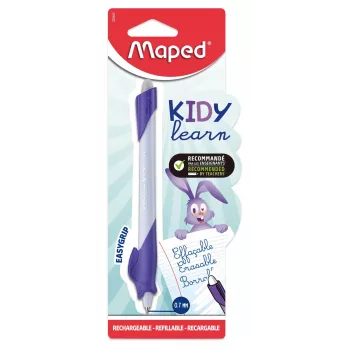 Maped KIDY learn Σβηστό στυλό μελάνης λαγός, μπλε μελάνι, 0,7 mm, blister 229600