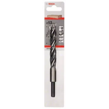 Bosch Expert for Wood Τρυπάνι ξύλου με κεντρικό μύτη 13 mm, 151 mm μήκος, κυλινδρικός άξονας, 1 τεμ. 2608596310