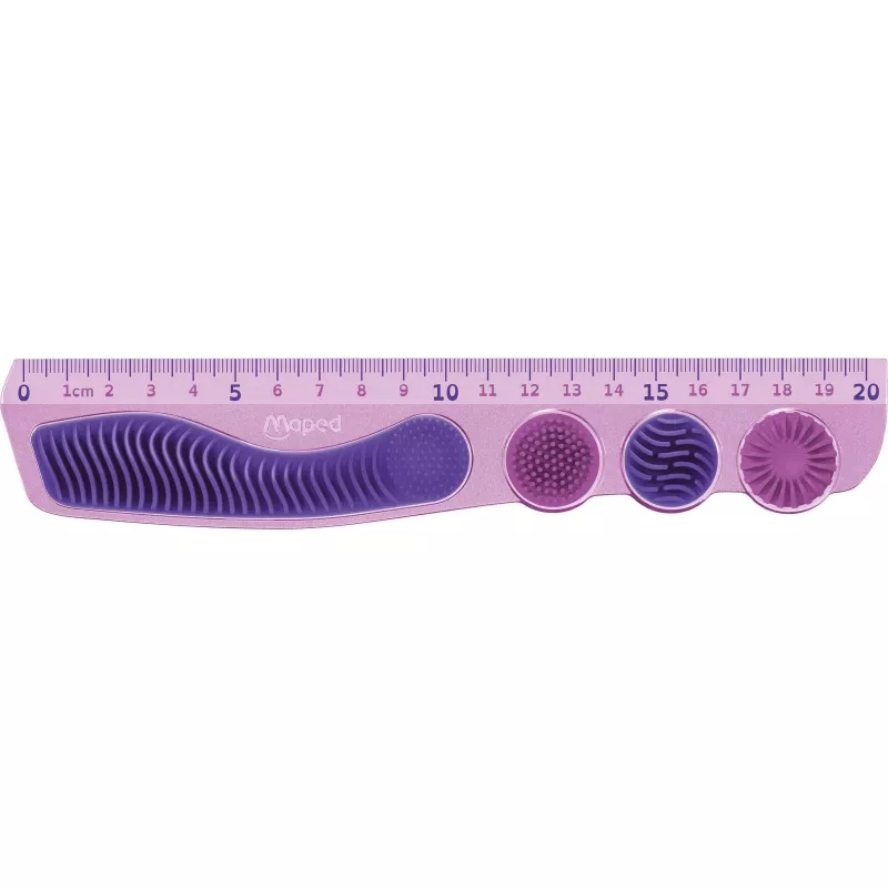 Maped KIDY learn CONCENTRATION Εύκαμπτος χάρακας 200 mm μωβ PET 277901