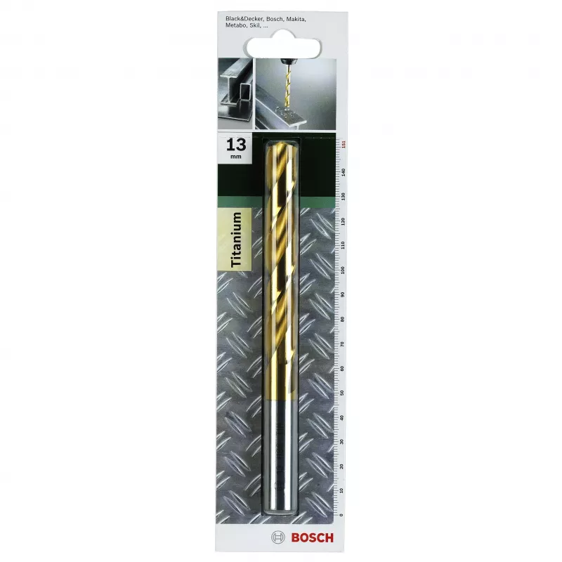 Bosch HSS Σπιράλ τρυπάνι 5 mm με επικάλυψη TiN DIN 338 2609255098
