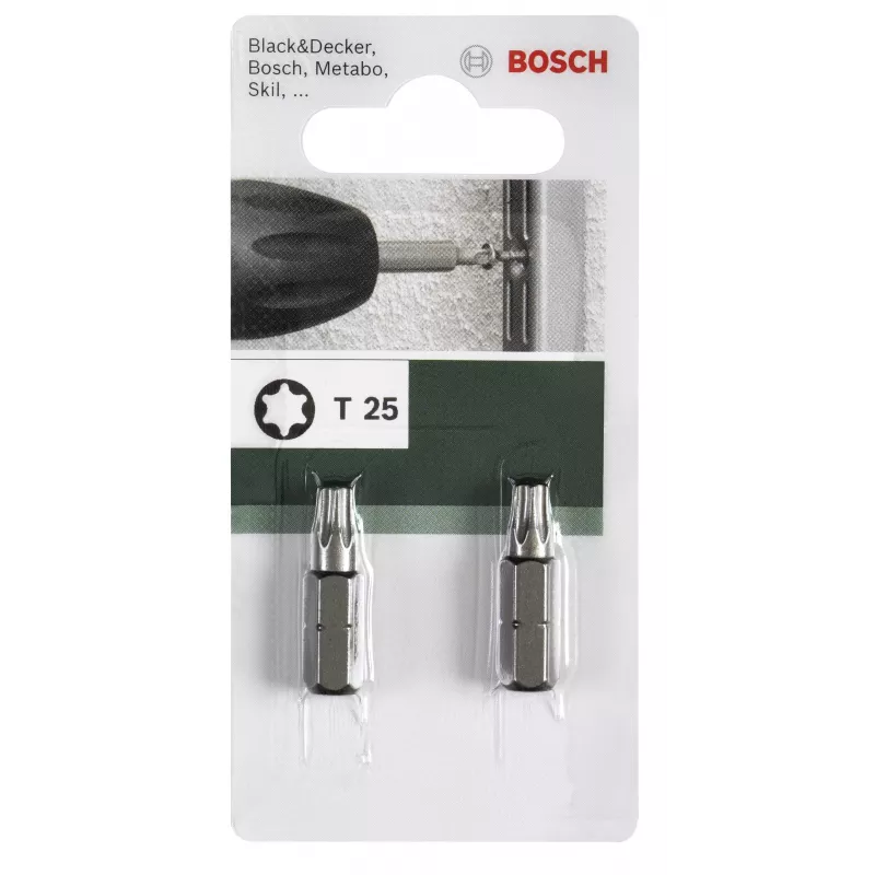 Bosch Torx-Bit T 8 C 6,3 2 τεμ. (2609255931)