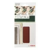 Bosch 2609256A80 Φύλλα λείανσης velcro, 185 x 93 mm, κόκκος 40, 10άδα