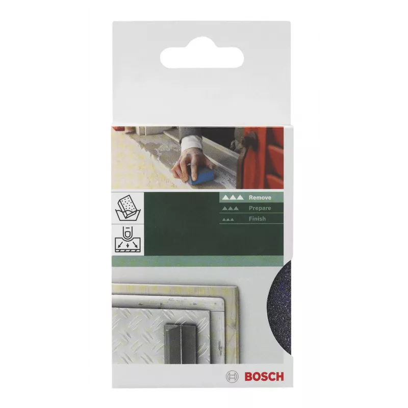 Bosch 2609256348 Σφουγγάρι τριψίματος Superfein Μαύρο Μπλε 69x97x26mm