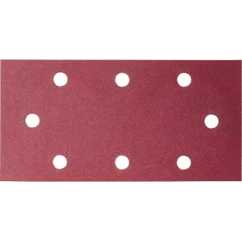 Bosch 2609256A90 Συσκευασία 10 τεμ. 185 mm x 93 mm γυαλόχαρτα Velcro, κόκκος 120, διάτρητα
