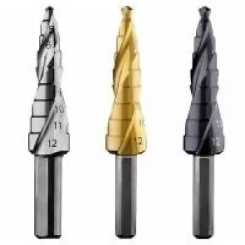 Bosch HSS Σκαλοπάτι δράπανο 4-12 mm, 9 σκαλοπάτια, στέλεχος 3 επιφανειών, 66,5 mm μήκος 2608587425