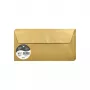 Clairefontaine Pollen DL Φάκελος, Χρυσό, 120 g/m², pH-ουδέτερος, χωρίς οξέα, 110 x 220 mm, 1 τεμ. 50085C