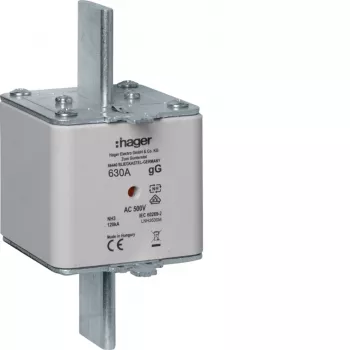 Hager LNH3630M NH3 gG Ασφάλεια, 630 A, 500 V AC