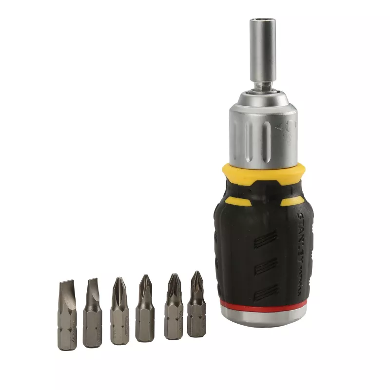 STANLEY FatMax Σετ κατσαβιδιών 6-Bit Multi-Bit FMHT0-62688 - Μαύρο/Κίτρινο