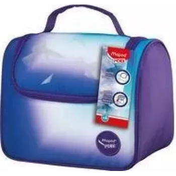 Maped PICNIK Lunch Bag ARCTIC, Μωβ / Ανοιχτό μπλε, 100% πολυεστέρας, επένδυση PEVA, 1 τεμ. 872196