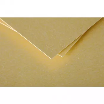 Pollen της Clairefontaine κάρτα C6, χρυσό, 210 g/m², pH ουδέτερο, χωρίς οξέα, 110 x 155 mm, 1 τεμ. (111390C)