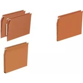 ELBA DEFI FLEX εκκρεμές αρχείο, πορτοκαλί, χαρτόνι kraft 230 g/m², 330 mm κέντρα ανάρτησης, μεταλλικοί βραχίονες, A4 400126817