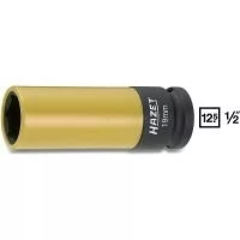 HAZET 903SLG-19 καρυδάκι ισχύος 1/2 ίντσες, εξάγωνο προφίλ TRAC, 19 mm
