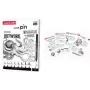uni-ball DOTWORK σετ εκκίνησης uni pin, 9 τεμ. θήκη με 8 fineliner και 1 μηχανικό μολύβι Shalaku S (CF PIN/8 005)