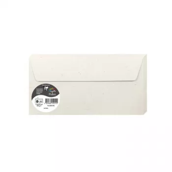 Pollen by Clairefontaine φάκελος DL, φυσικό 100% ανακυκλωμένο χαρτί, 120 g/m², 110 x 220 mm, 1 τεμ. (55012C)
